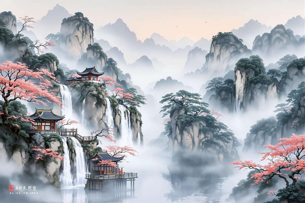 二次元图库 - 仙侠美学：东方幻想的视觉语言密码